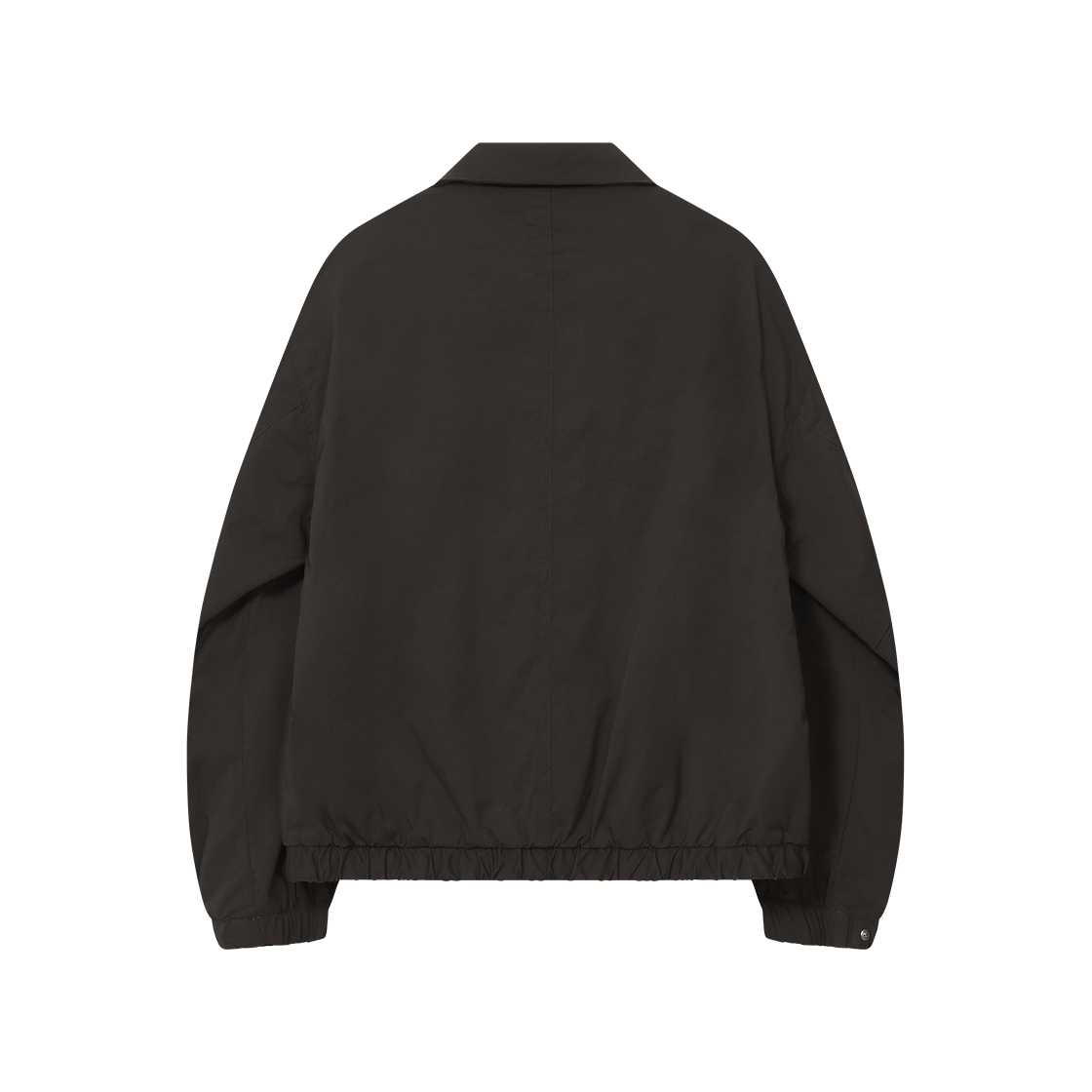 폴리테루 휴먼인덱스 하이 넥 집 블루종 카키(Polyteru Human Index High Neck Zip Blouson Khaki) - 2