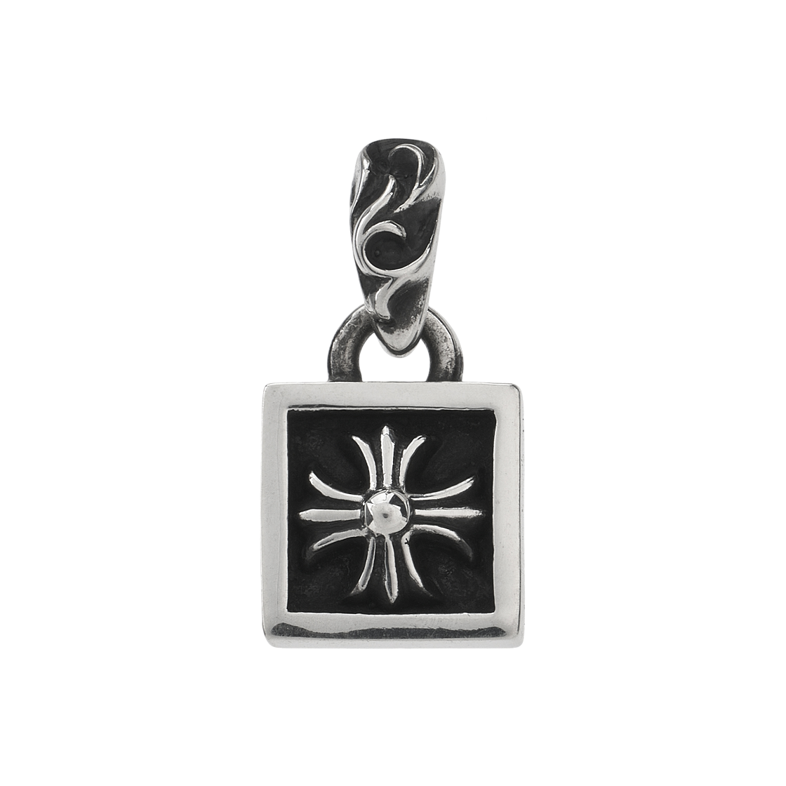- Chrome Hearts Framed CH Plus Pendant Silver