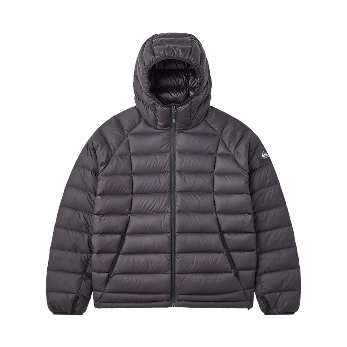 퀵실버 퀵스 덕다운 경량 다운 패딩 블랙(QUIKSILVER Quix Light Weight Duck Down Puffer Jacket Black) - 1