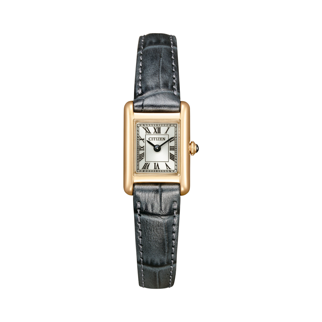 EG2799-18W (W) Citizen Fio Roma Eco-Drive 24.5mm Calf Leather Gray White