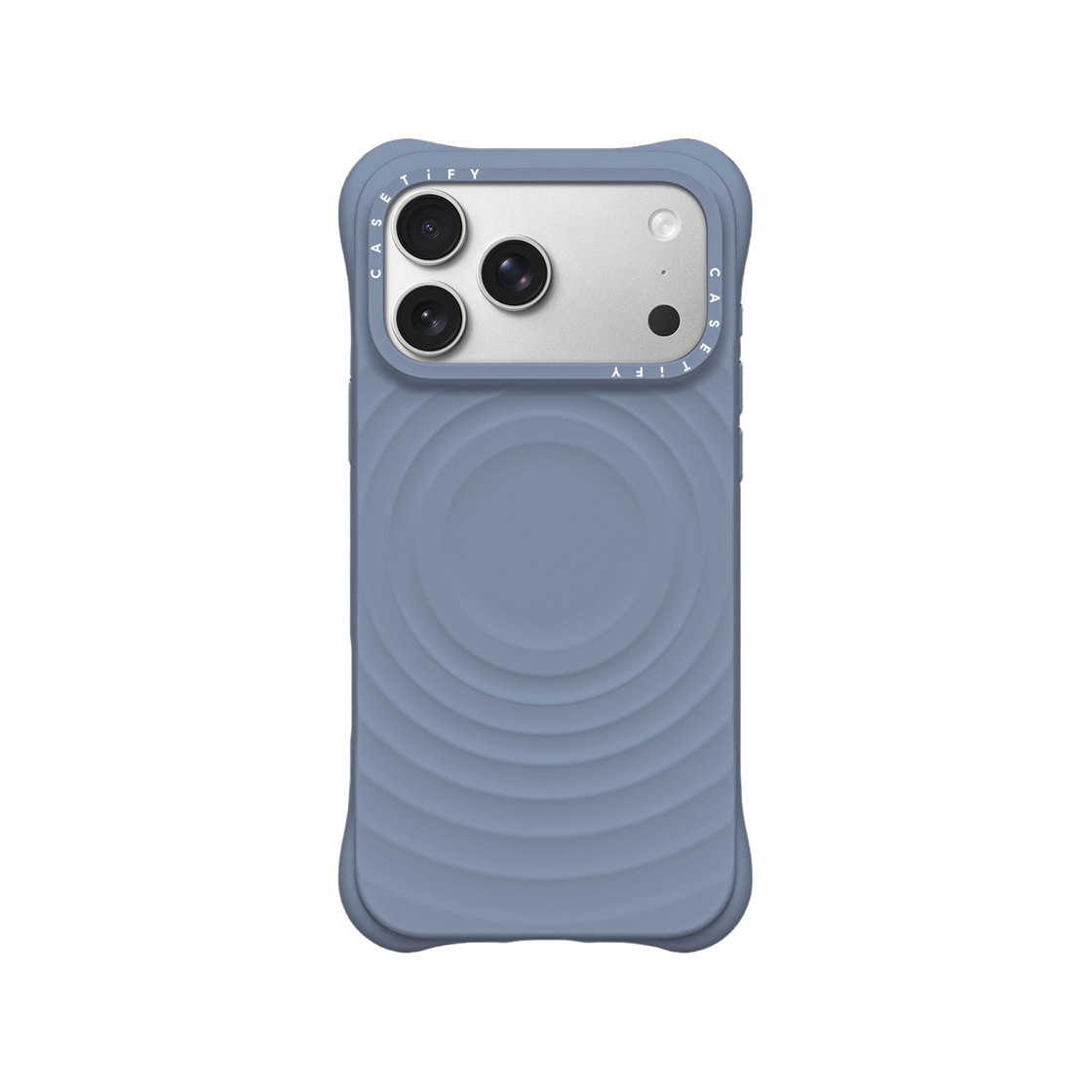케이스티파이 에센셜 아이폰 맥세이프 리플 케이스 더스티 블루(Casetify Essentials iPhone Magsafe Ripple Case Dusty Blue) - 3