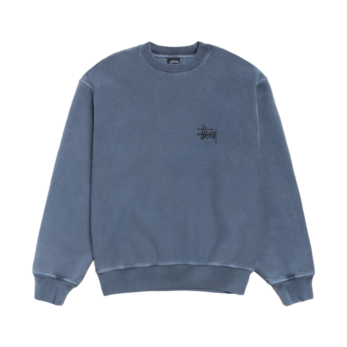 스투시 베이직 스투시 크루 네이비(Stussy Basic Stussy Crew Navy) - 2