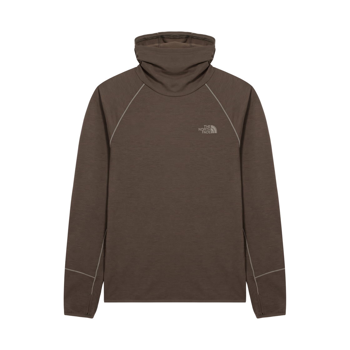 NM5PS55B The North Face Forge L/S Hoodie Deep Taupe - 26FW