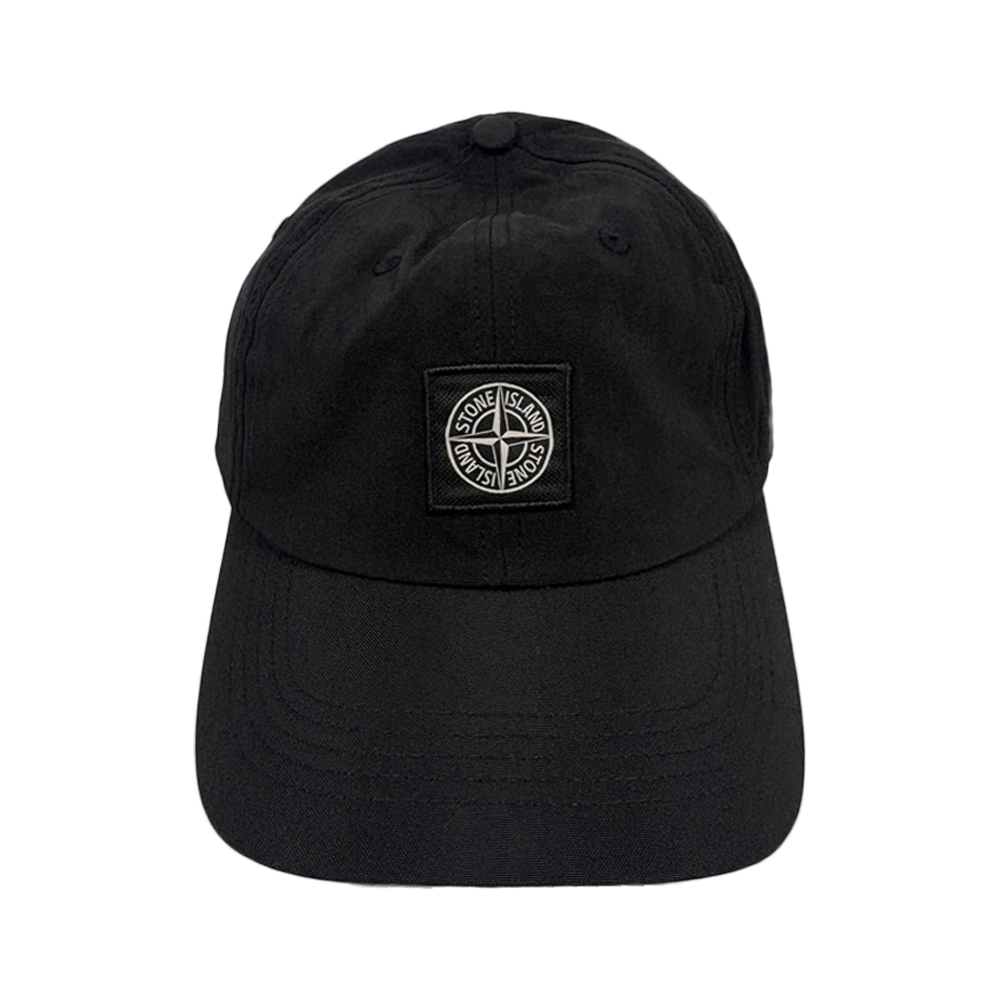 [15% 쿠폰] 스톤아일랜드 로고 패치 나일론 캡모자 블랙([15% 쿠폰] Stone Island Logo Patch Nylon Cap Black) - 2