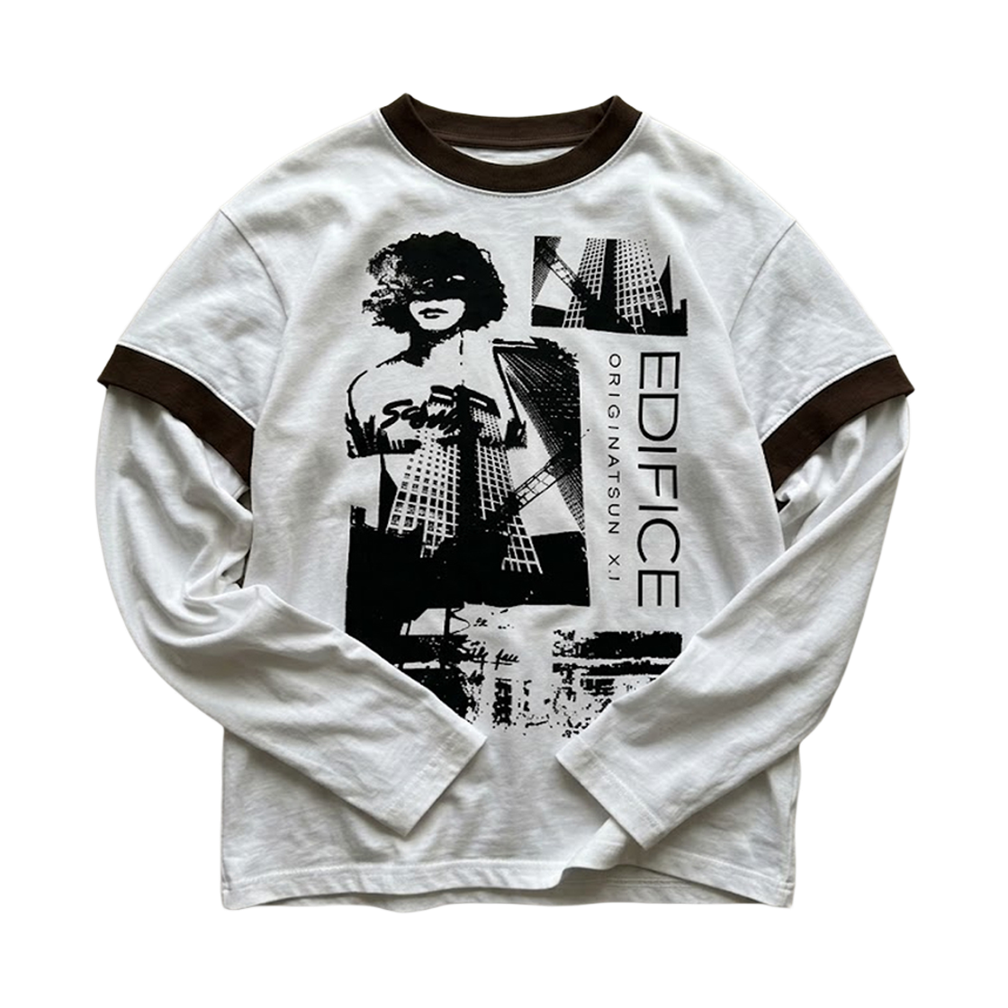 스팁 글리치*롱슬리브(STEEPC Glitch*Layered Long Sleeves)
