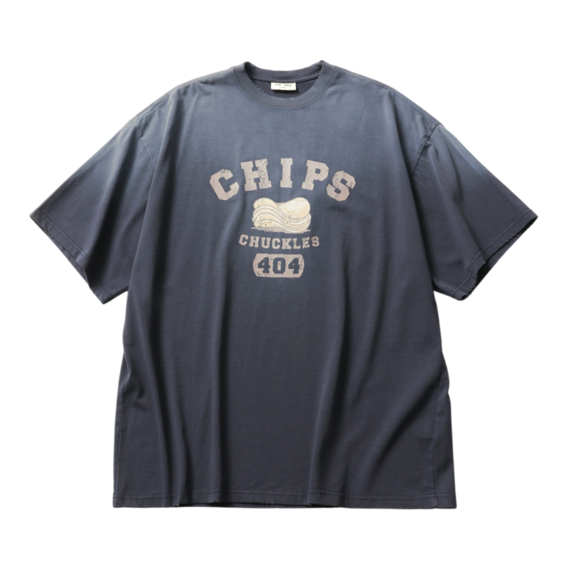 CH26SS19 CH. 404 Chips Tee Navy