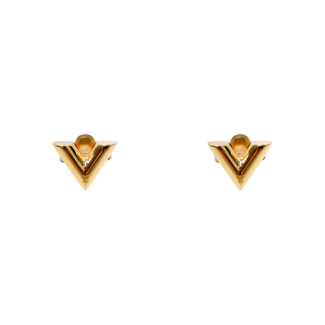 ITTJRJE5HEJ5 Louis Vuitton Essential V Gold Earrings
