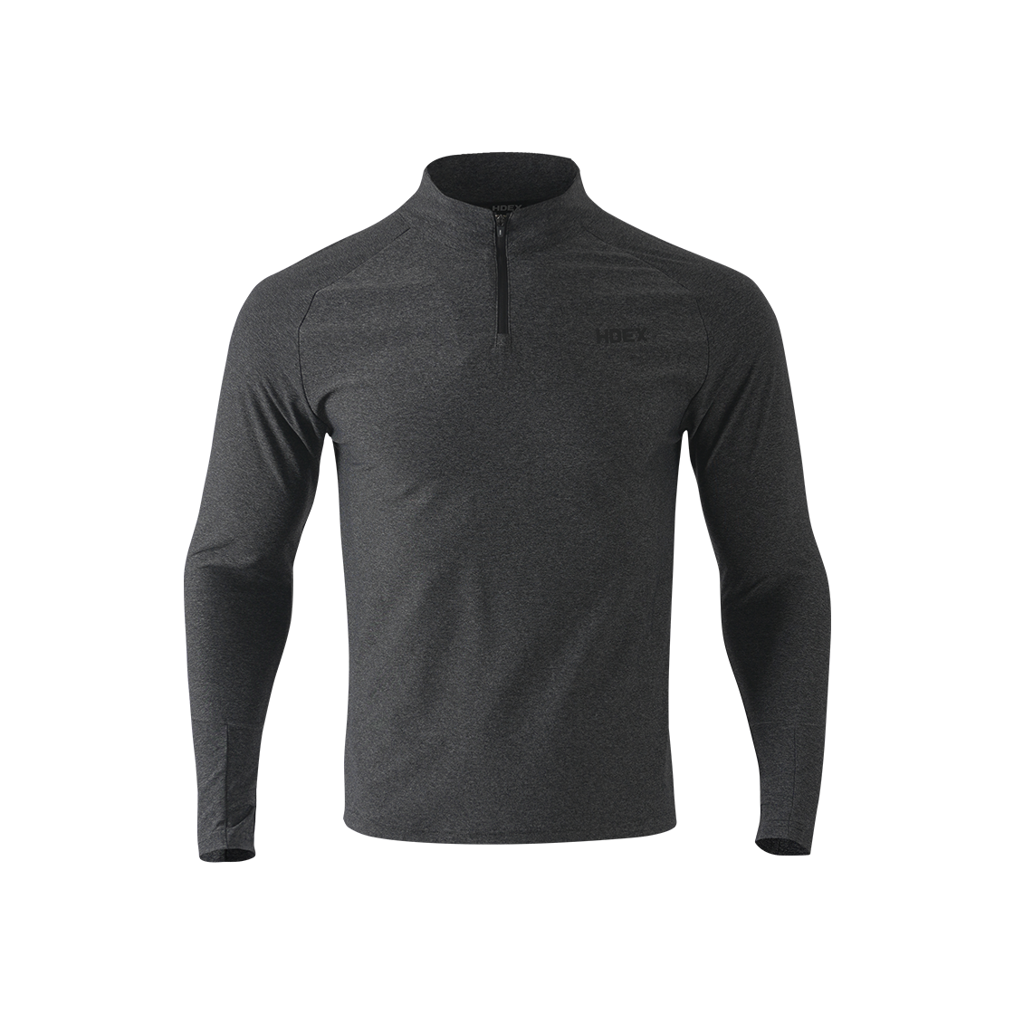 H243MSRJJ040BK HDEX Performance Half Zip-Up Black