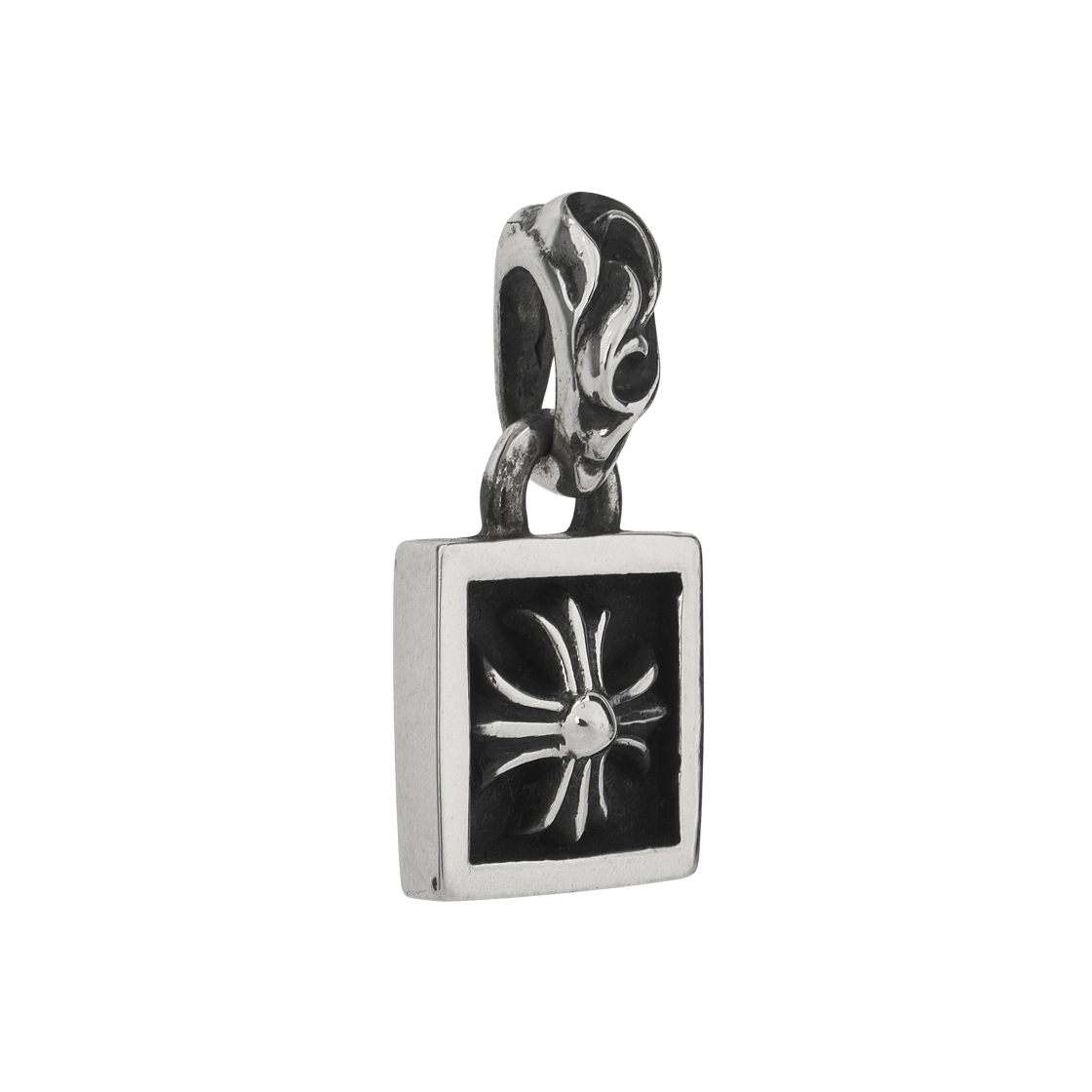 크롬하츠 프레임 CH 플러스 펜던트 실버(Chrome Hearts Framed CH Plus Pendant Silver) - 2