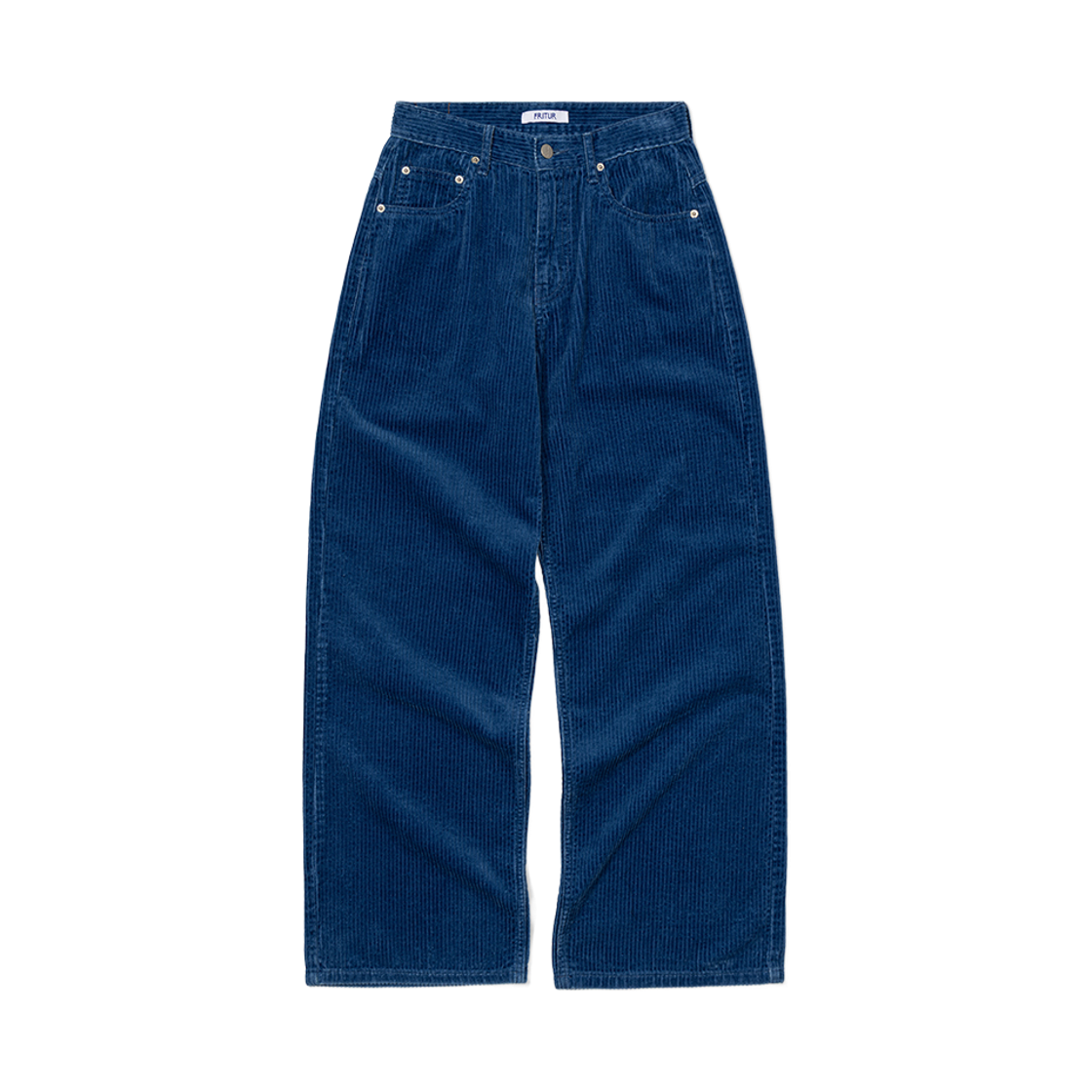 F263PT10 FRITUR Azure Corduroy Pants Blue_F263PT10