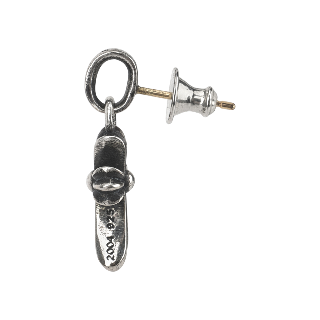 크롬하츠 CH 크로스 베이비 팻 이어링 실버(Chrome Hearts CH Cross Baby Fat Earring Silver) - 3