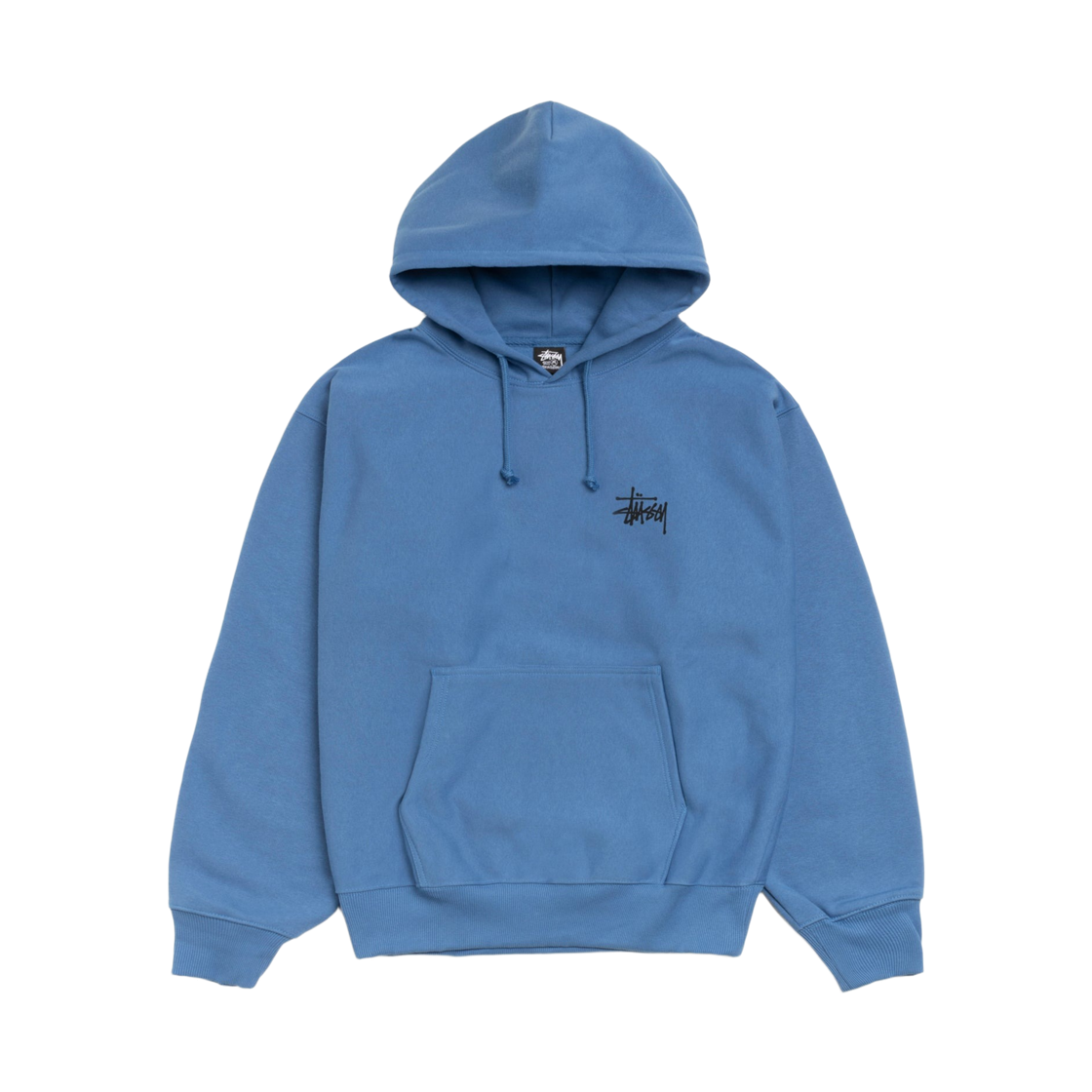 스투시 베이직 스투시 후드 블루(Stussy Basic Stussy Hoodie Blue) - 2
