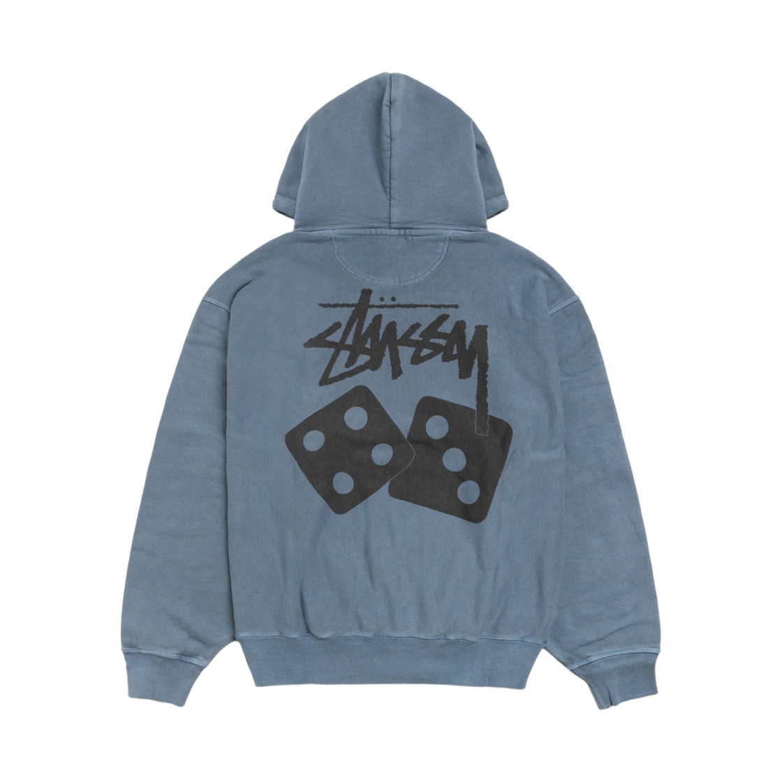 스투시 다이스 피그먼트 다이드 후드 네이비(Stussy Dice Pigment Dyed Hoodie Navy) - 1