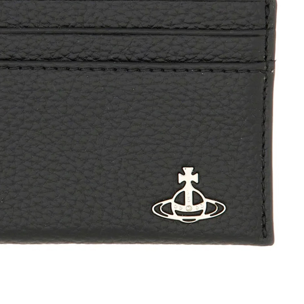 [15% 쿠폰] 비비안웨스트우드 오브 로고 카드지갑 블랙([15% 쿠폰] Vivienne Westwood Orb Logo Cardholder Black) - 4