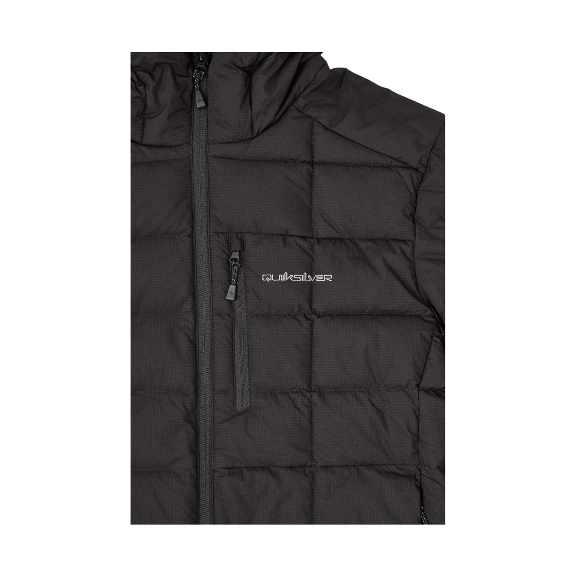 퀵실버 엑스벨 덕다운 경량 다운 패딩 블랙(QUIKSILVER X-VEL Light Weight Duck Down Puffer Jacket Black) - 4