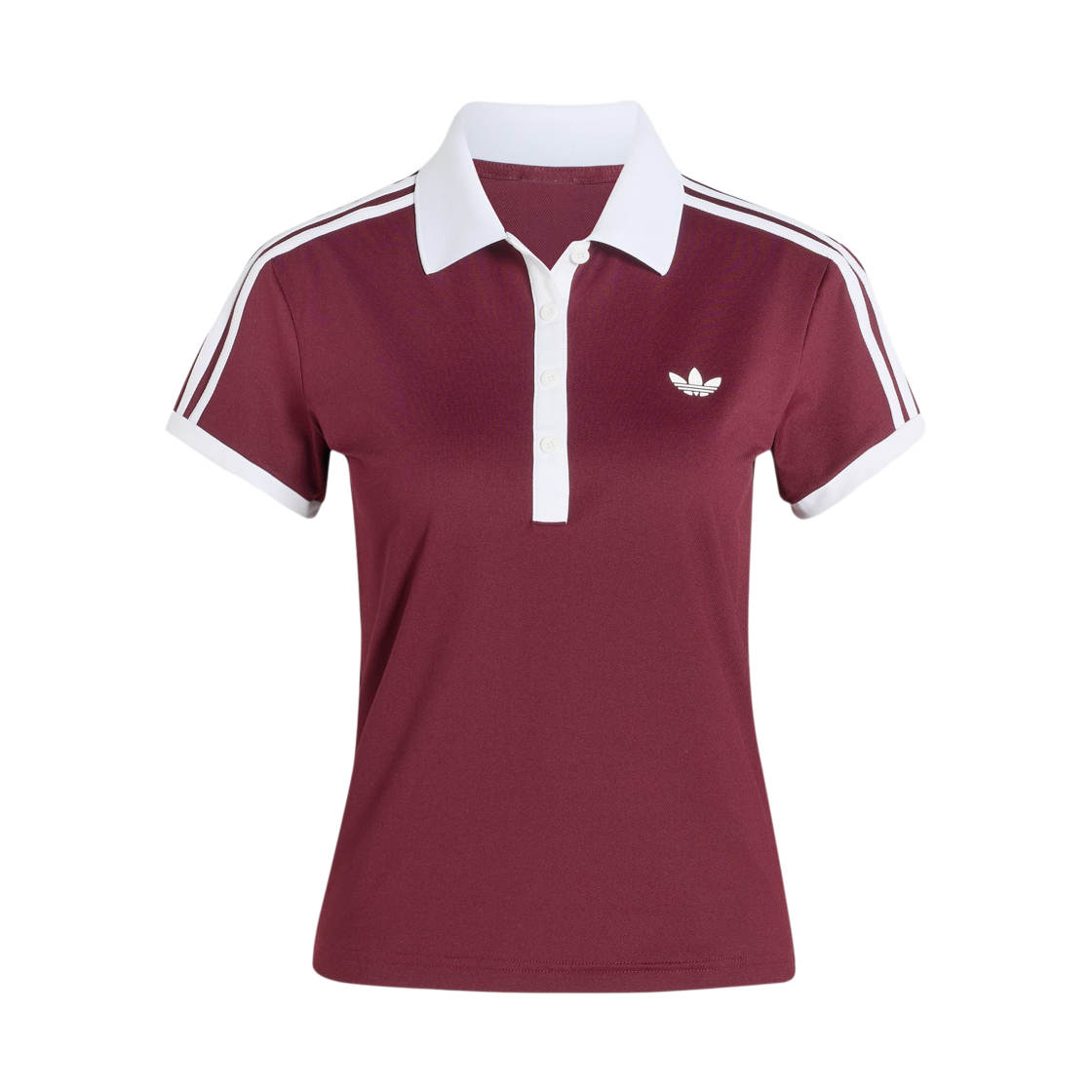 KY8891 (W) Adidas Tennis Classic Polo Shirt Maroon - KR Sizing