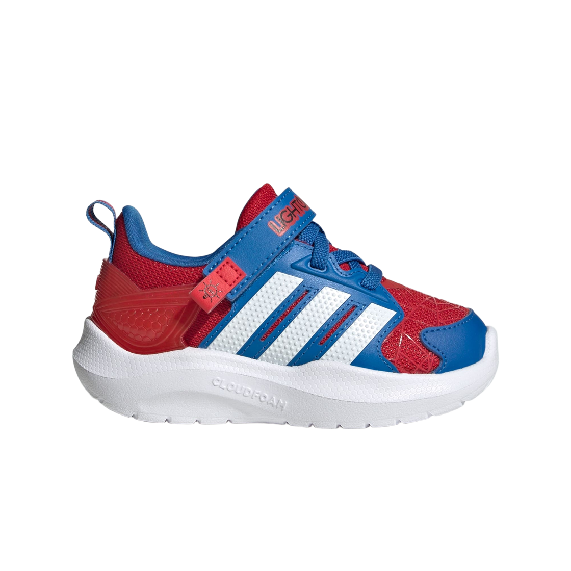 HQ9191 (Infant) Adidas x Marvel Spier-Man Lightorama Better Scarlet Cloud White
