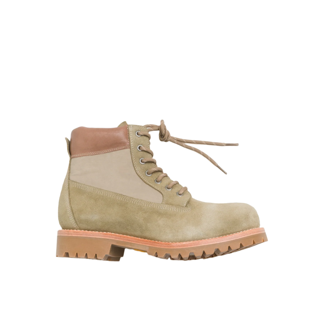 WSA4267LB Stussy x Our Legacy Lace Up Boot Beige