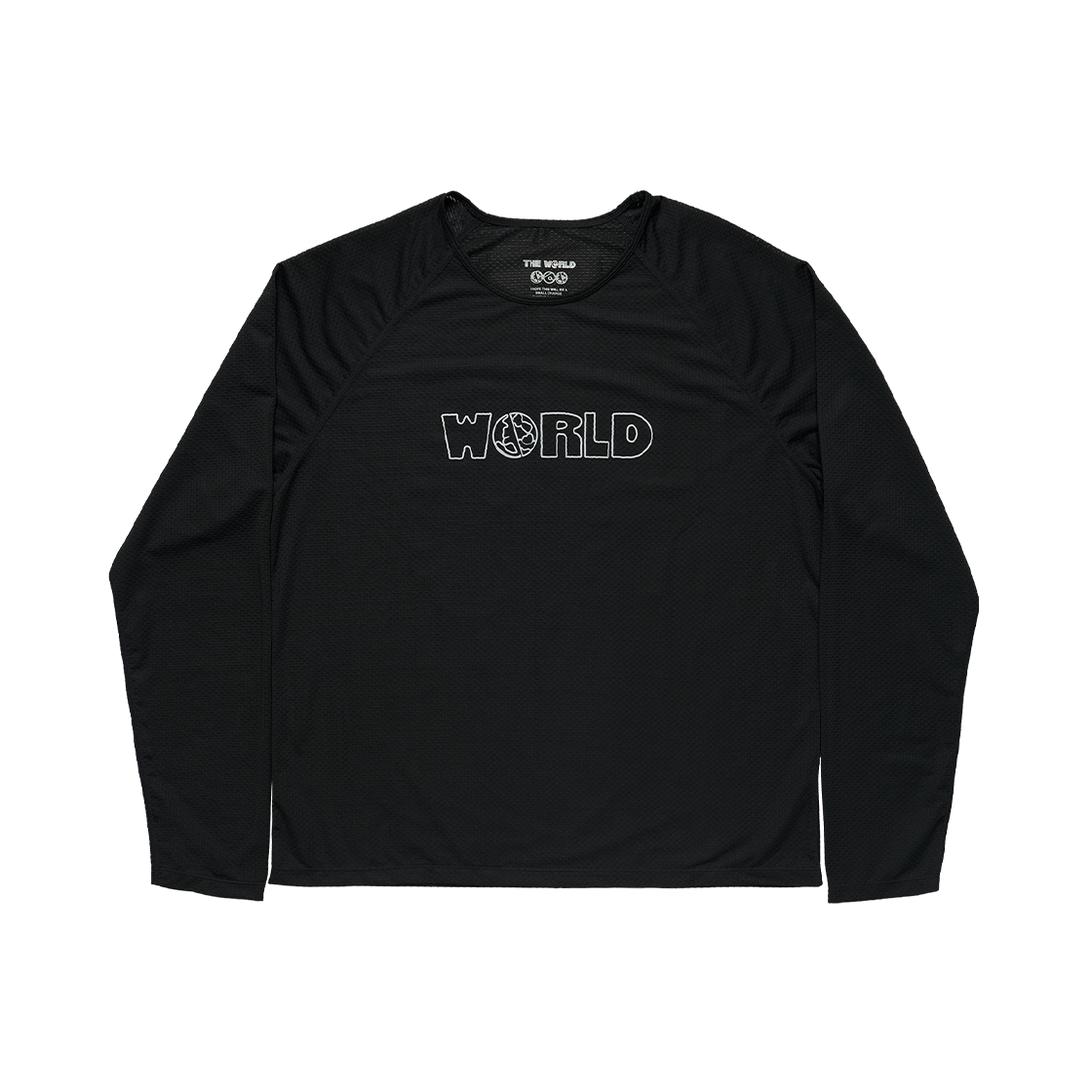 더왈드 에어리 왈드 롱슬리브 블랙(THE WARLD Airy Warld Long Sleeve Black) - 1