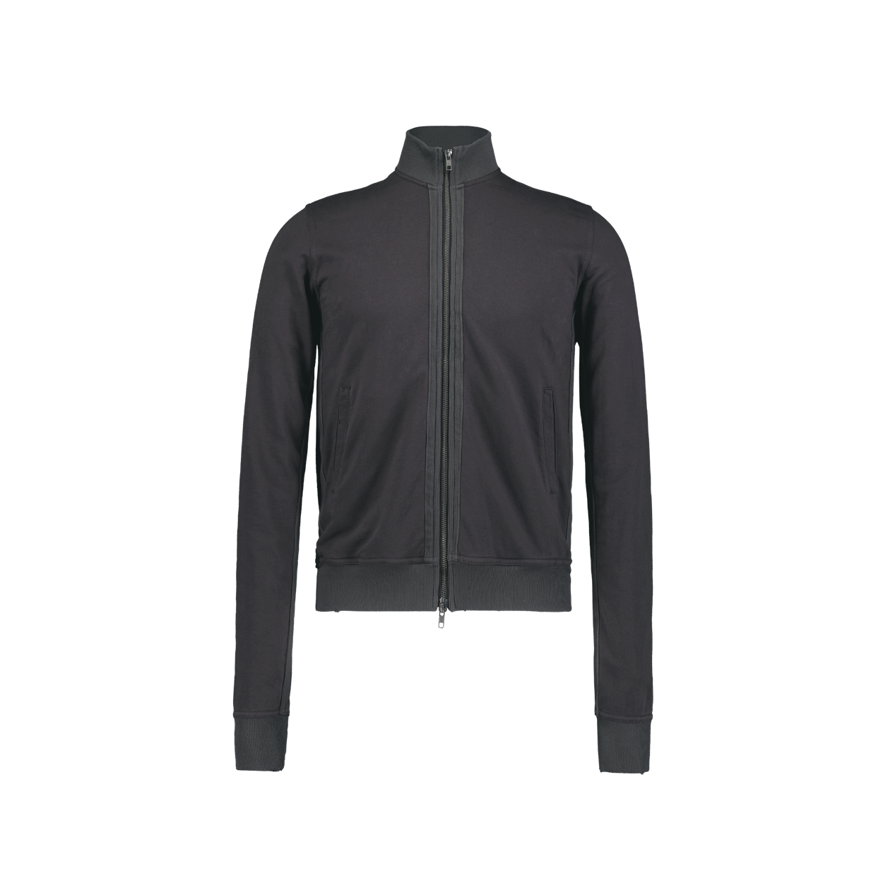 26FWUVFZUCV Undermycar Rib Frame Zip-Up Charcoal Violet