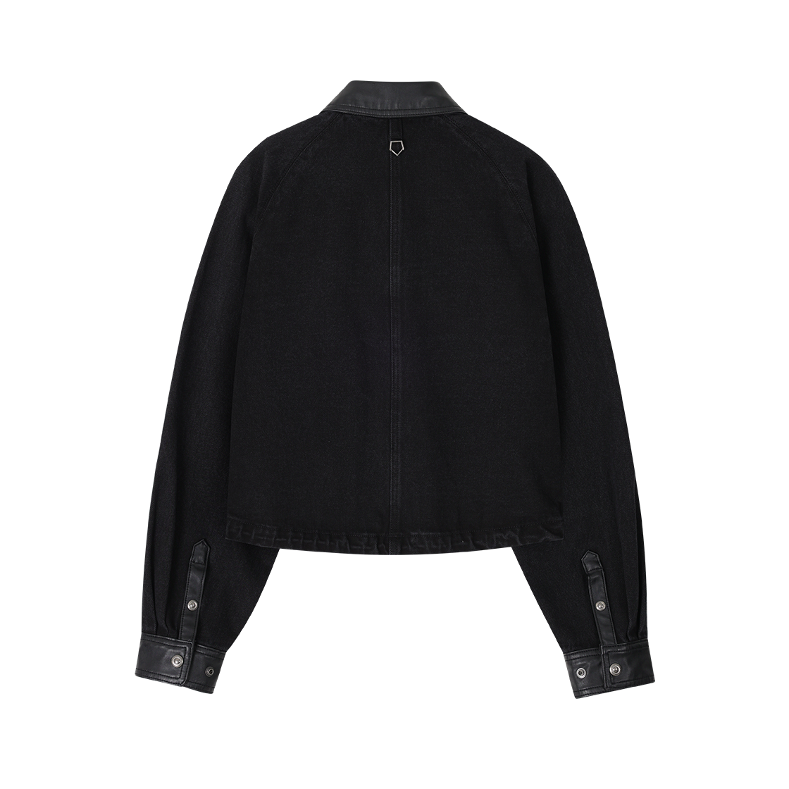 송지오 우먼 지제로 크롭 데님 집업 블랙(SONGZIO WOMAN Crop Denim Zip Up Black) - 2