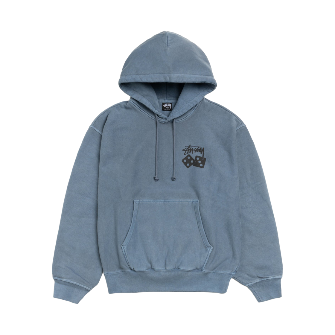 스투시 다이스 피그먼트 다이드 후드 네이비(Stussy Dice Pigment Dyed Hoodie Navy) - 2