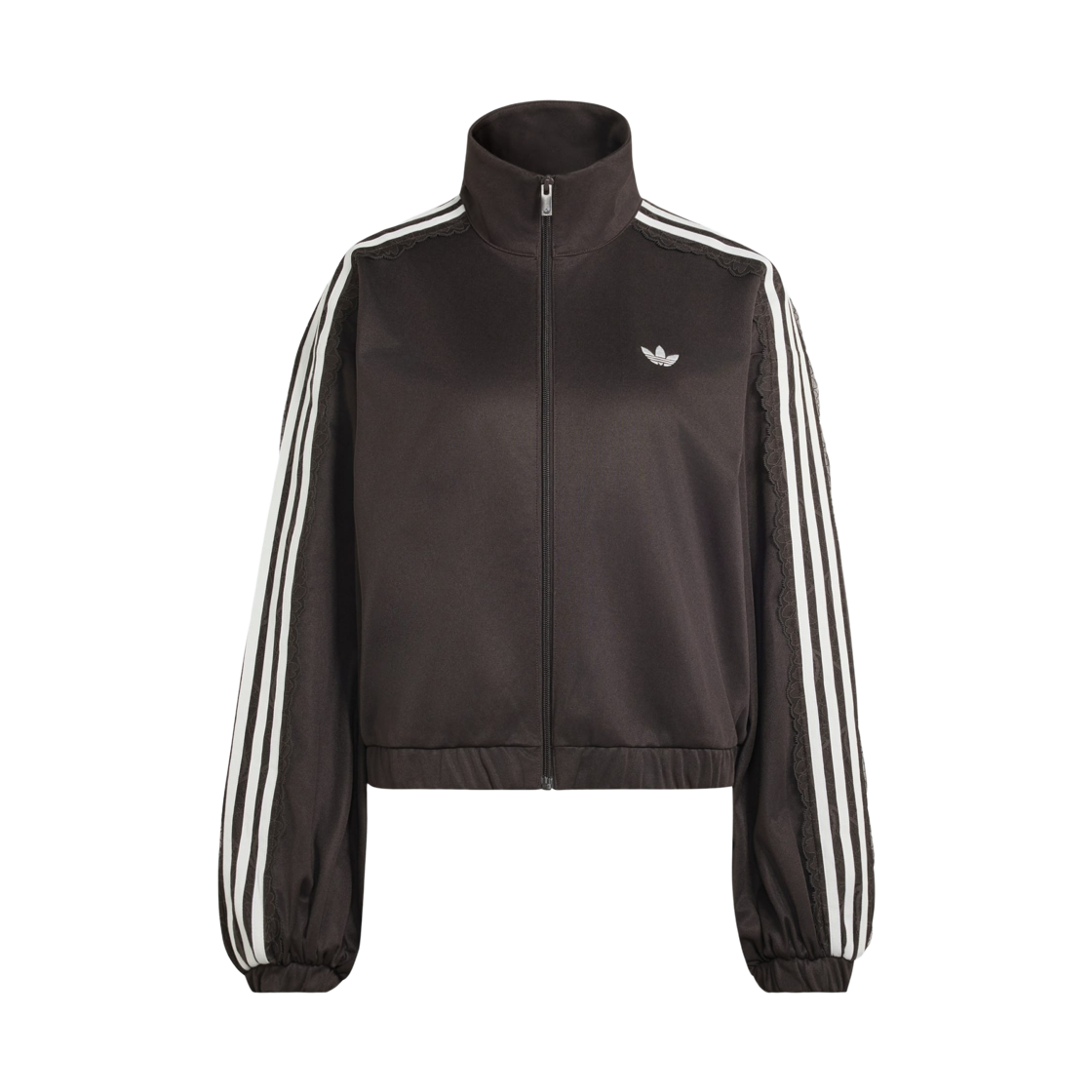 LG4278 (W) Adidas Lace Oversized Archive Track Top Night Brown - KR Sizing
