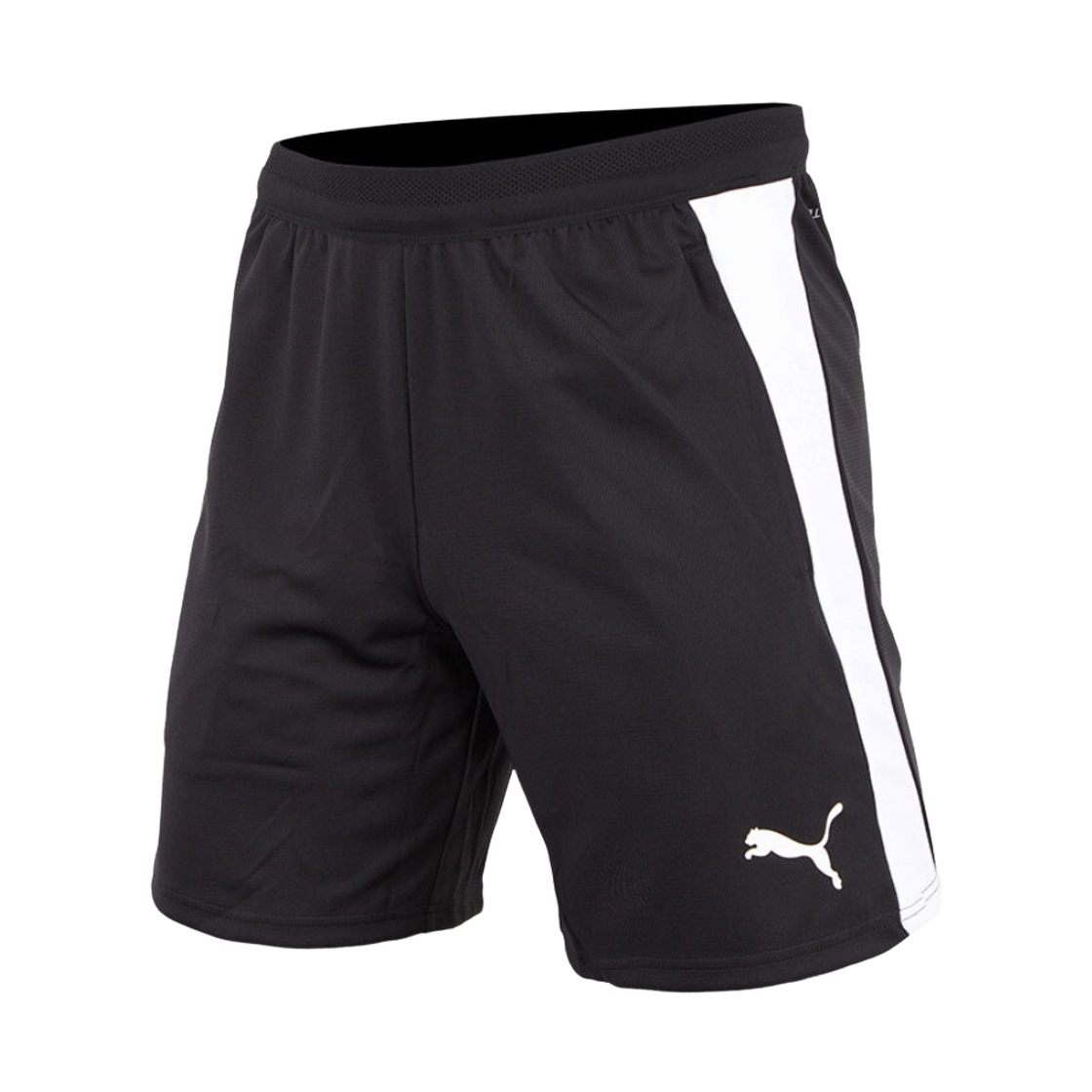 659685-03 Puma Team Final 26 Training Shorts Black White