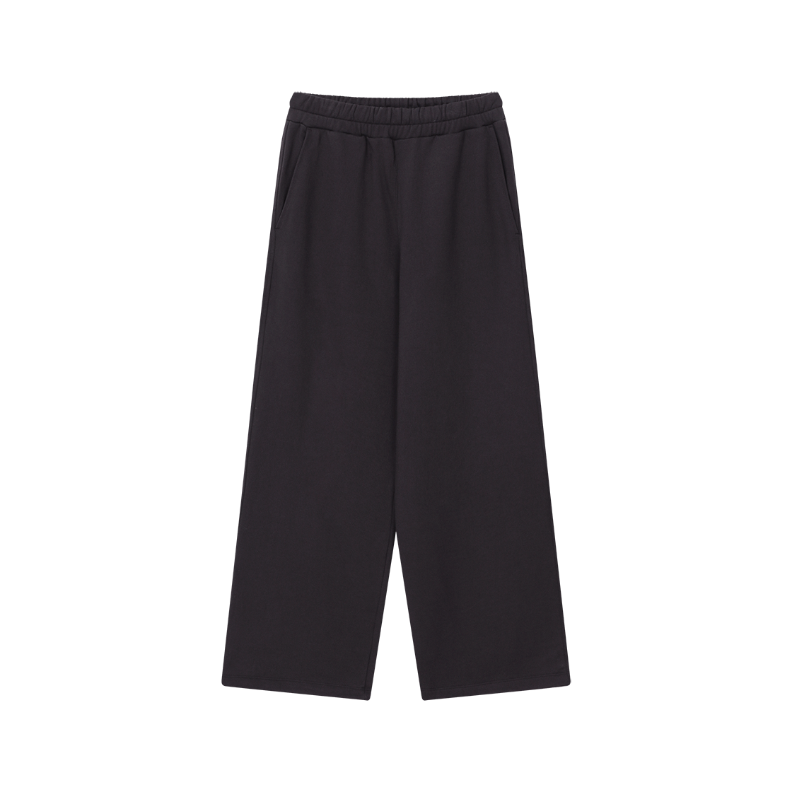 HM6LTP0031C0 Polyteru Human Index Pajama Sweat Pants Brown