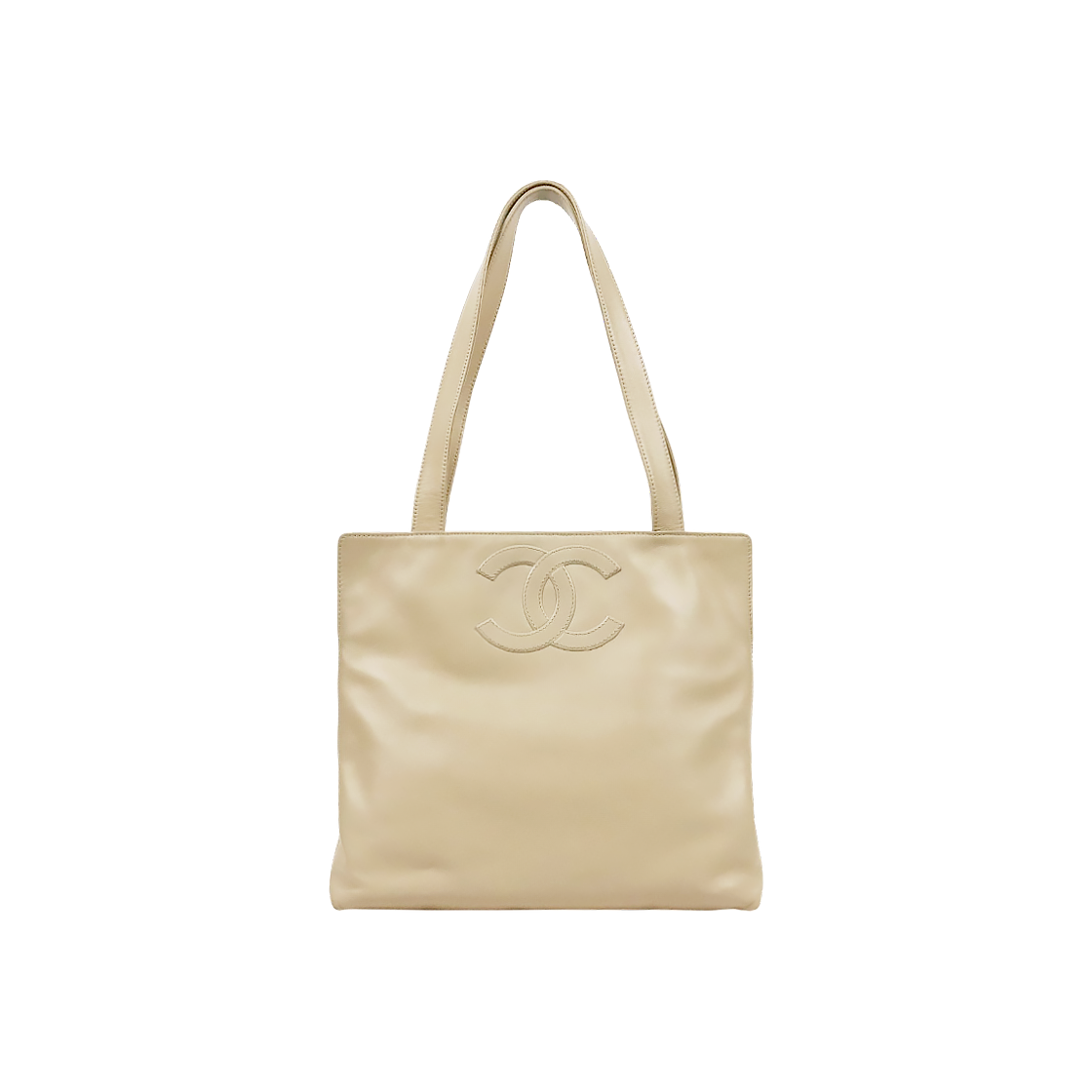 ITJ58IWBCLDT Chanel Beige Big CC Shoulder Bag