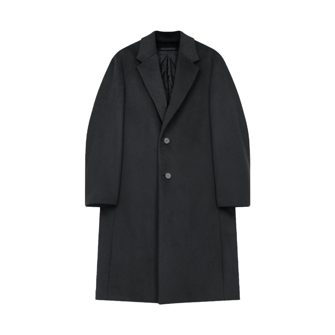 ZI6CT601BK ZIOSONGZIO Timeless Two Button Single Coat Black