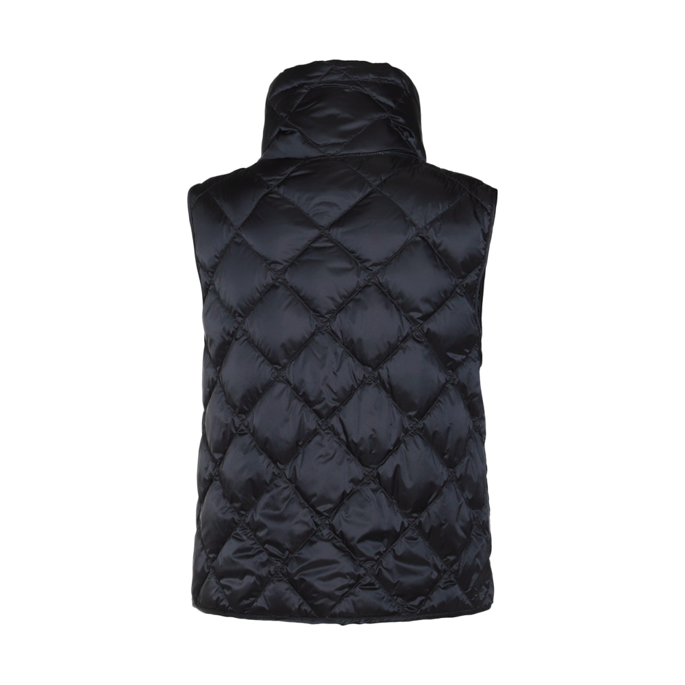 [15% 쿠폰] 막스마라 트레직 다이아몬드 퀄팅 패딩 조끼 다크블루([15% 쿠폰] Max Mara Tregic Diamond Quilted Padded Vest Dark Blue) - 3