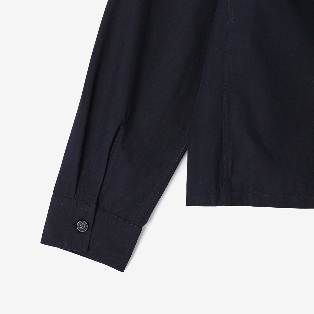 프레드페리 포플린 오버셔츠 네이비/화이트(Fred Perry Poplin Overshirt Navy/White) - 6