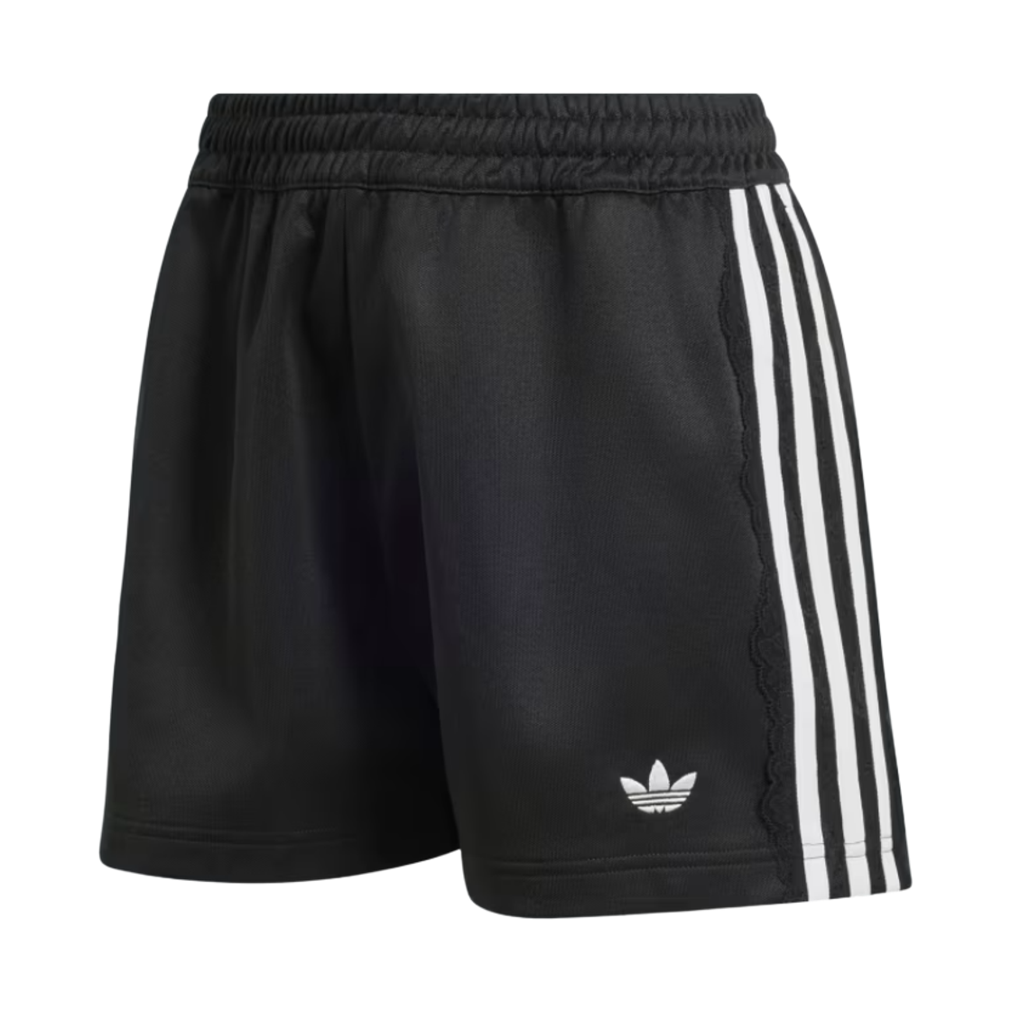 LG4267 (W) Adidas 3-Stripes Lace Shorts Black - KR Sizing