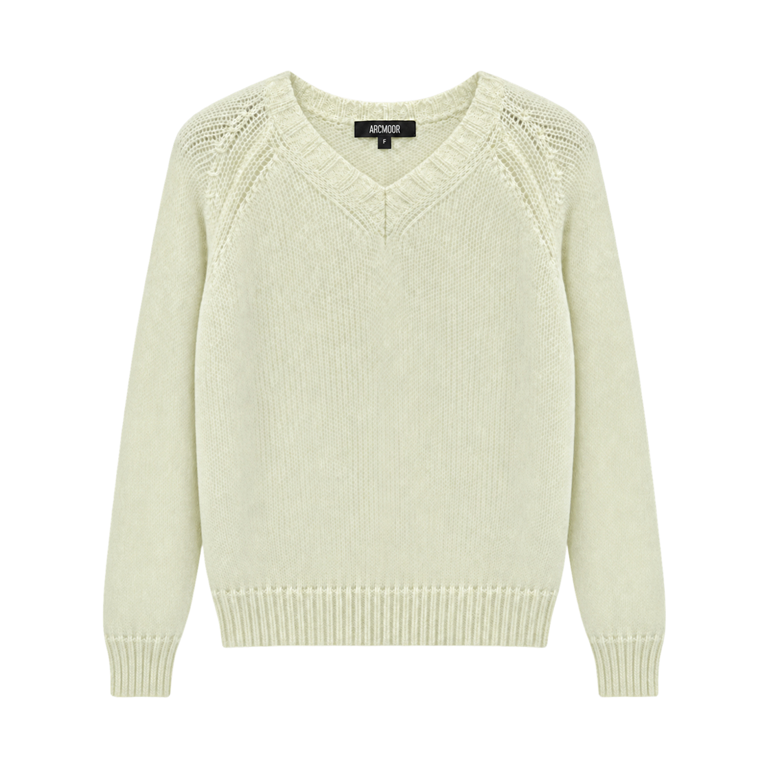 아크무어 컬러시프트 에어리 니트 옐로우(ARCMOOR Color Shift Airy Knit Yellow)