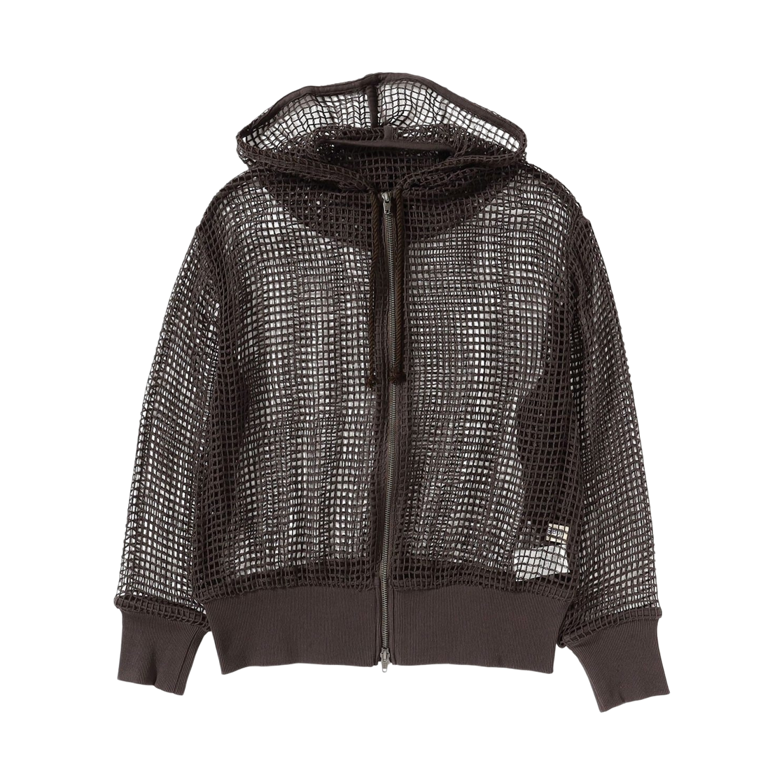 13-14-0586-458 (W) Beams Boy Big Mesh Hoodie Brown