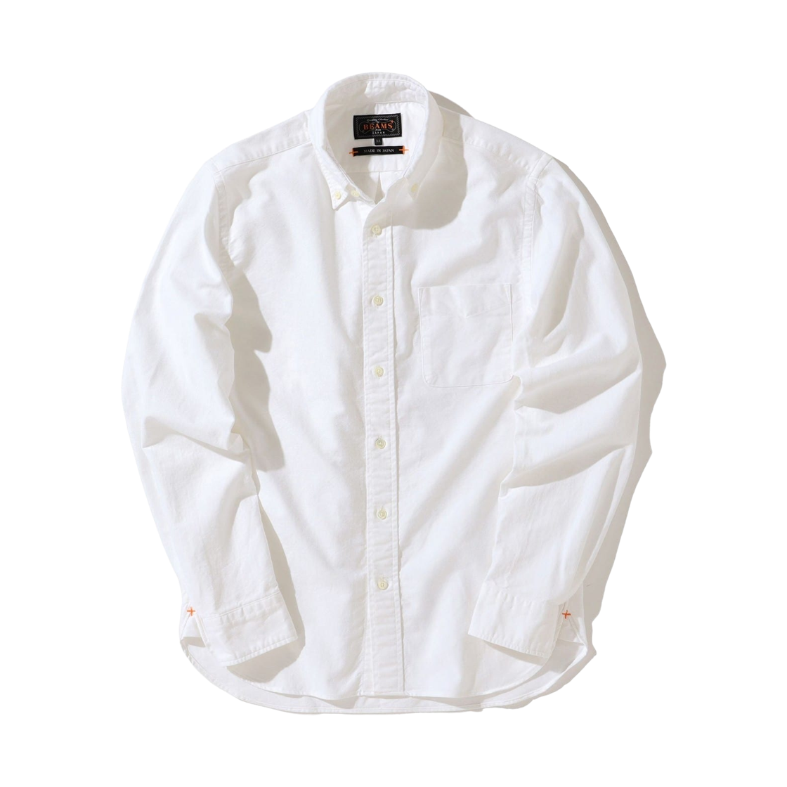 38-11-0011-139 Beams Plus BD Oxford Shirt White