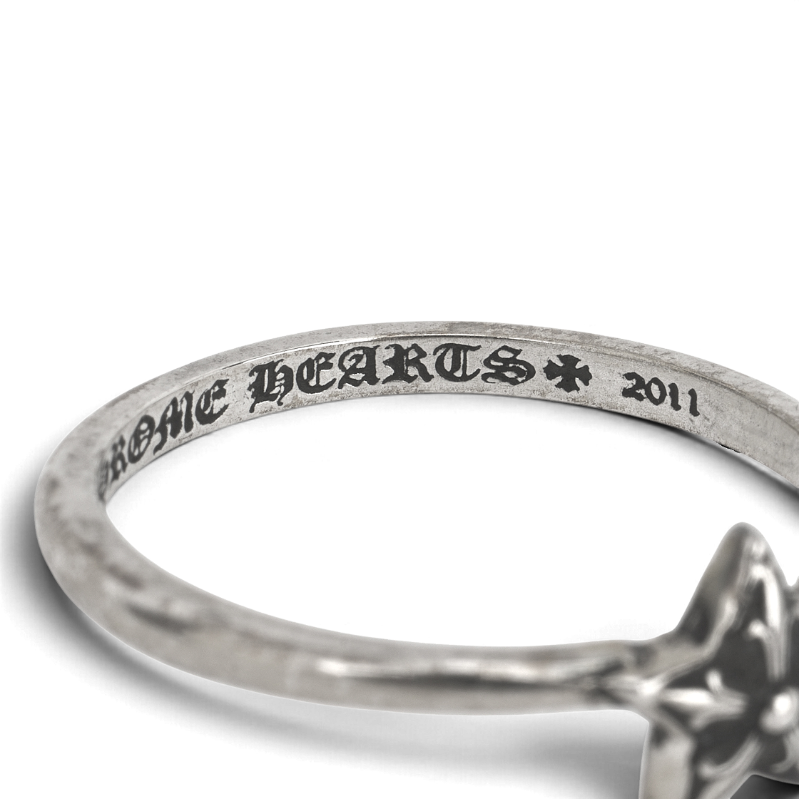 크롬하츠 스타 버블검 링 실버(Chrome Hearts Star Bubblegum Ring Silver) - 5