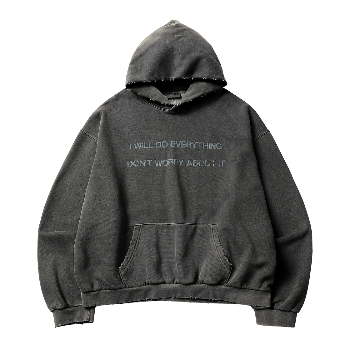 CH26FW09 CH. 404 I Did Did I Pigment Hoodie Black