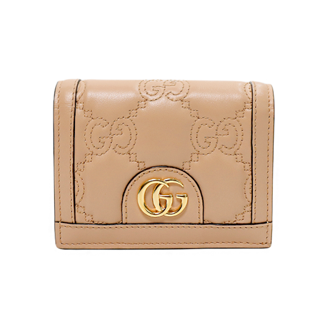 IT4S3K363T8B Gucci Beige Double G Wallet