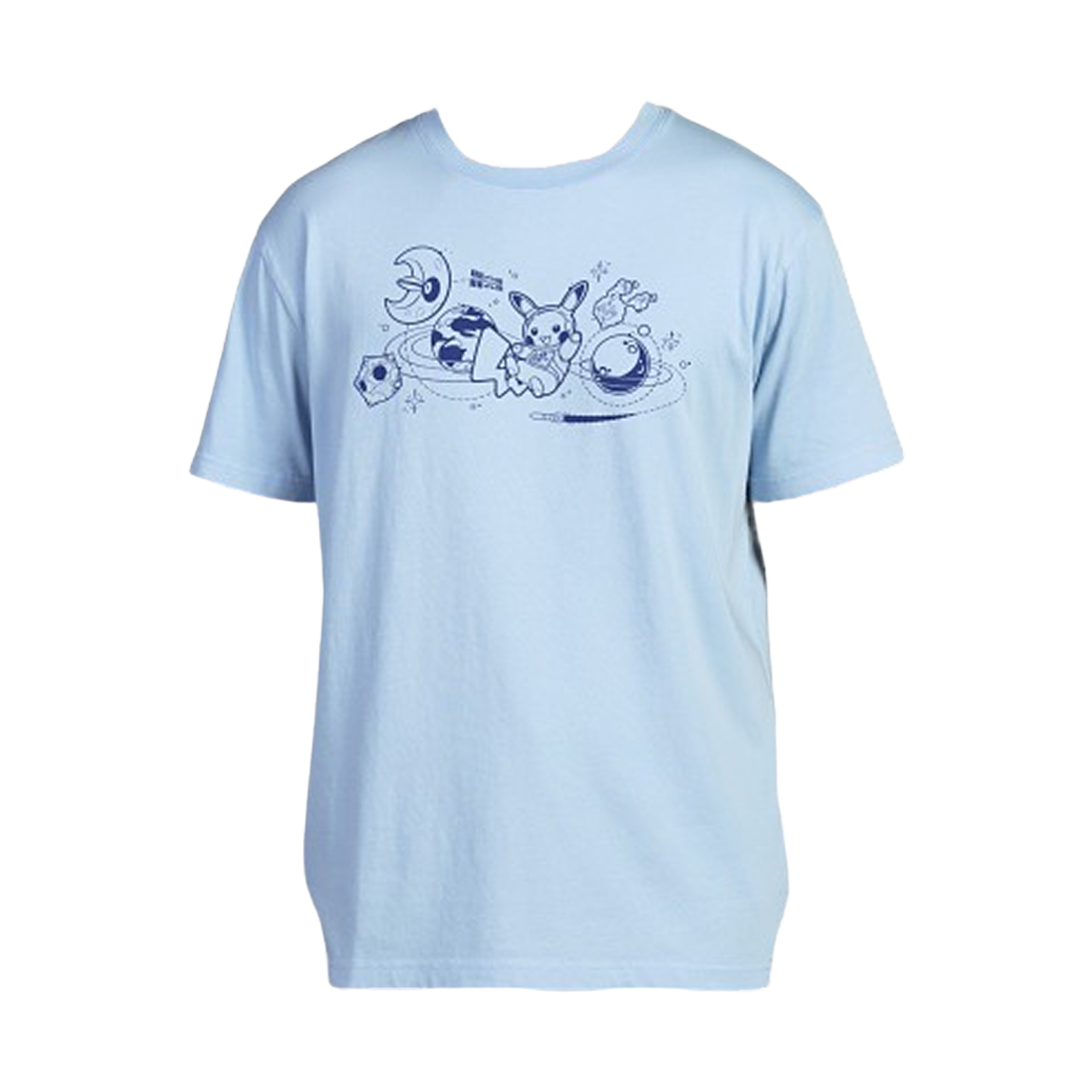 포켓몬 x ESA 티셔츠 라이트 블루(Pokemon x ESA T-Shirt Light Blue)