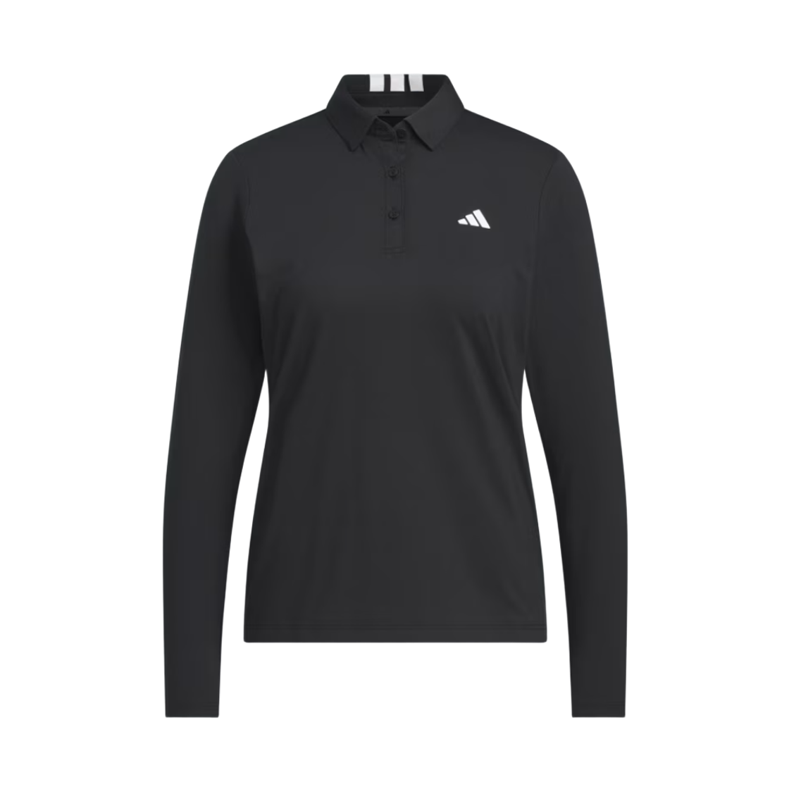 JM3010 (W) Adidas Long Sleeve Polo Shirt Black - KR Sizing
