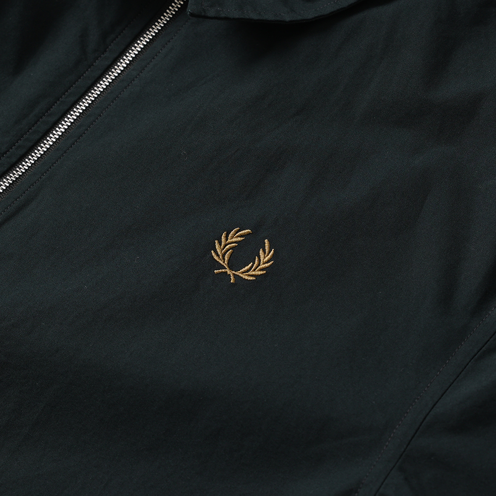 프레드페리 포플린 오버셔츠 나이트그린(Fred Perry Poplin Overshirt Night Green) - 4