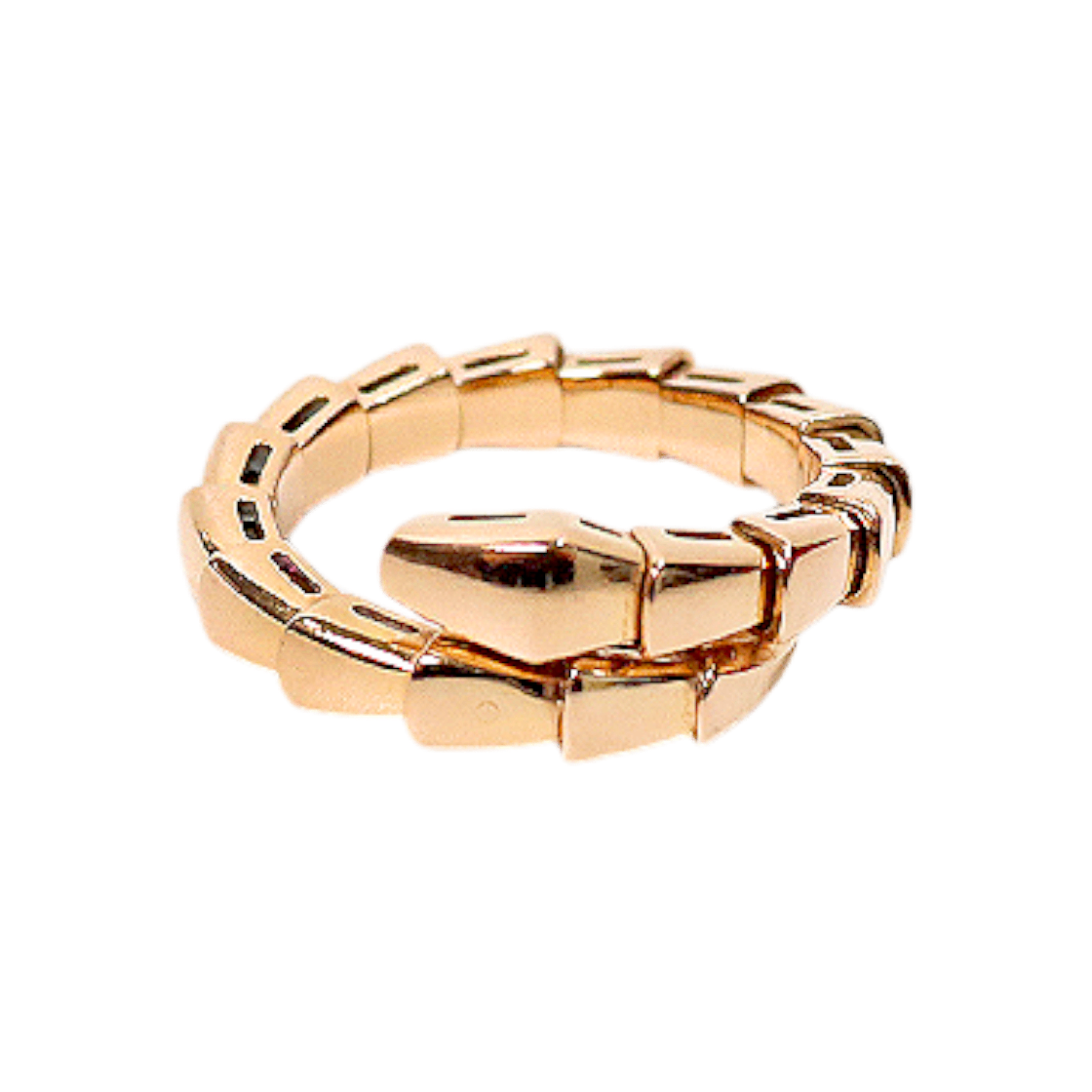 ITSPGK5E4FPE Bulgari Serpenti Viper Ring 750 Pink Gold