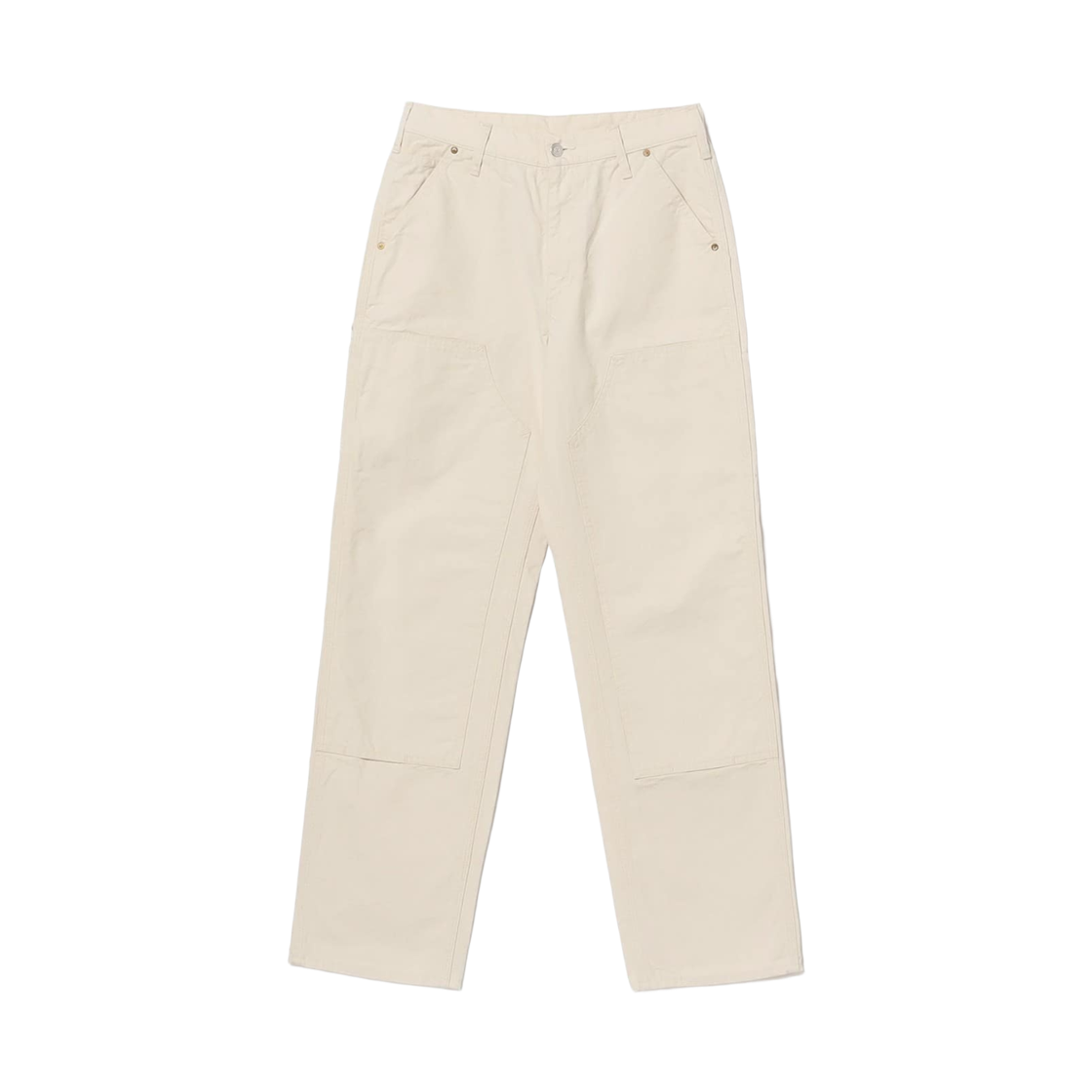 DR2A6H-26841-01-000 Drake's × Beams F Cotton Duck Carpenter Pants Off White