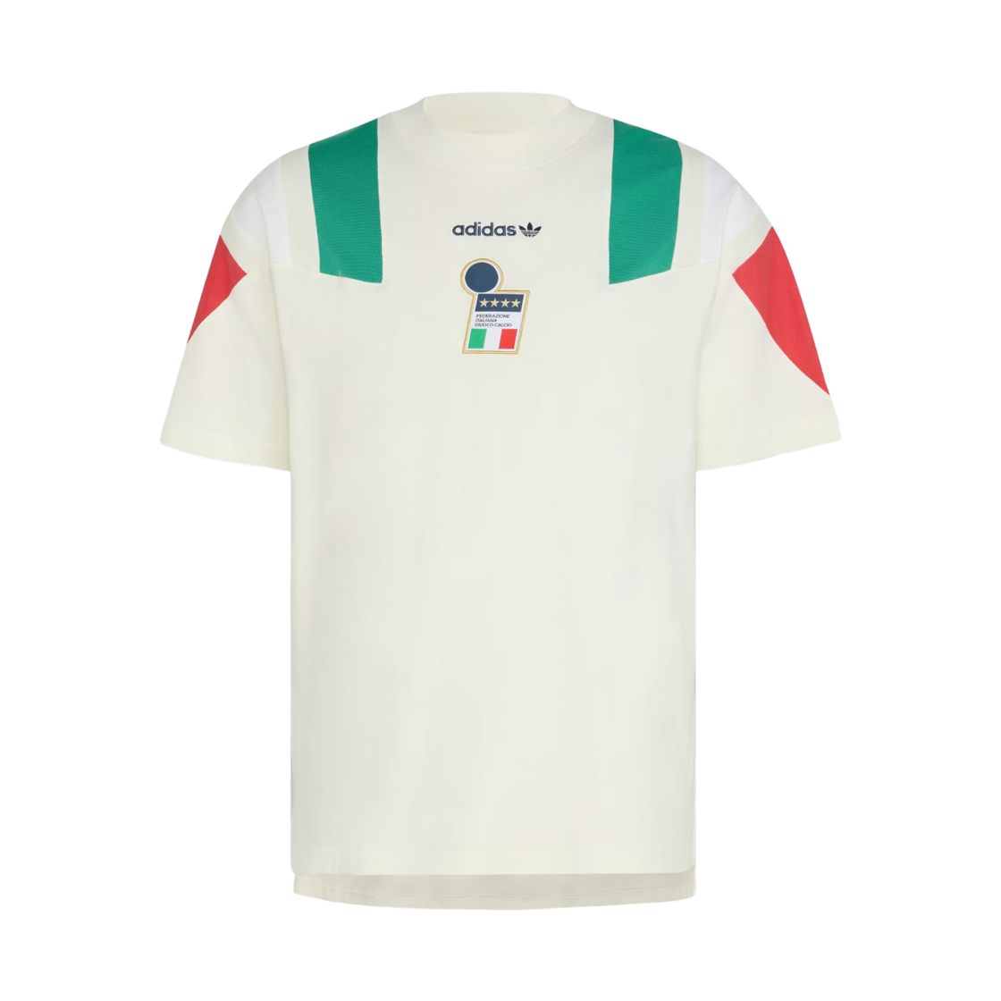 KG2597 Adidas Italy Eqt T-Shirt Off White - KR Sizing