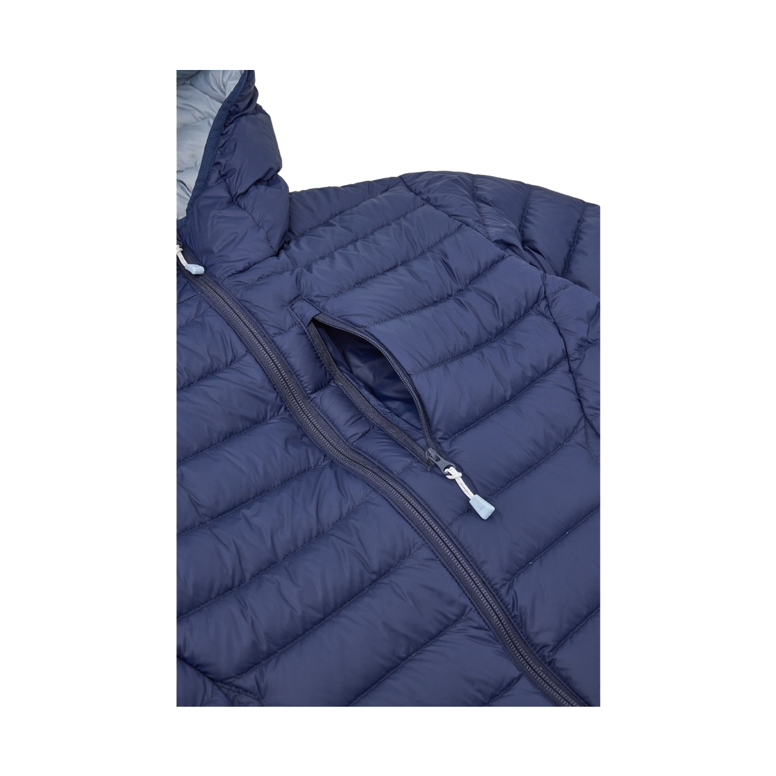 퀵실버 키네틱 덕다운 경량 다운 패딩 다크블루(QUIKSILVER Kinetic Light Weight Duck Down Puffer Jacket Dark Blue) - 4