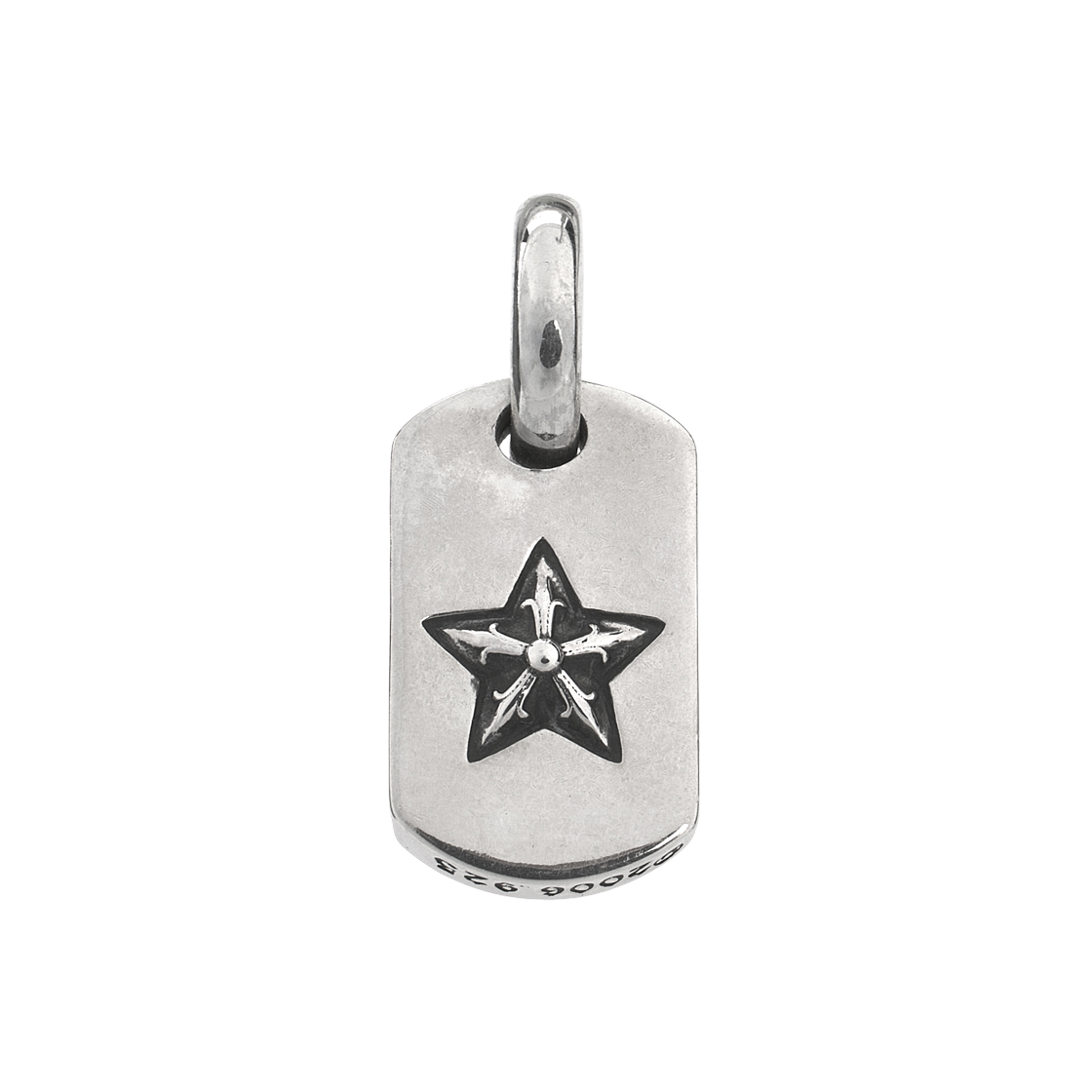 크롬하츠 타이니 스타 도그택 펜던트 실버(Chrome Hearts Tiny Star Dog Tag Pendant Silver) - 3