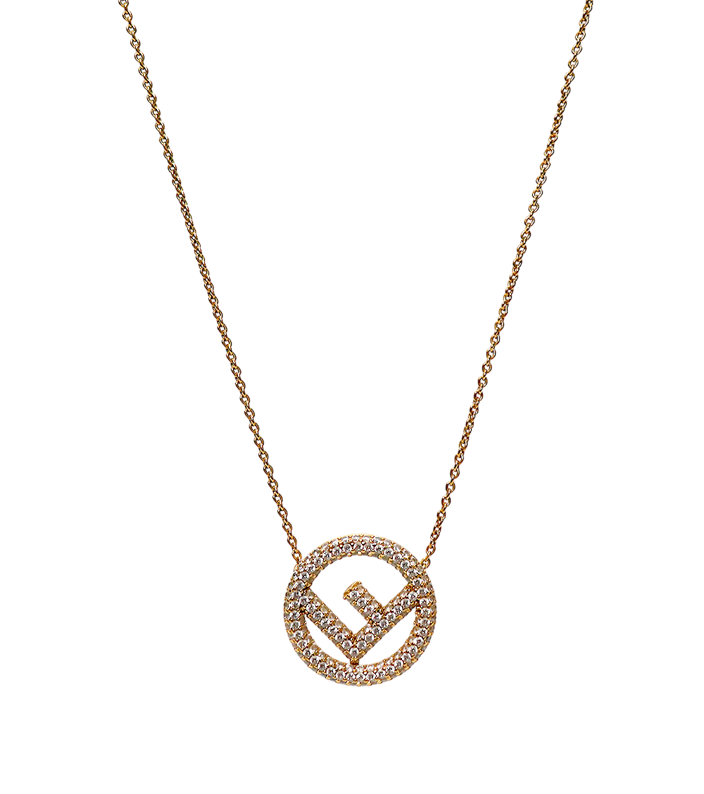 ITCCADFUO2FD Fendi F is Fendi Cubic Necklace