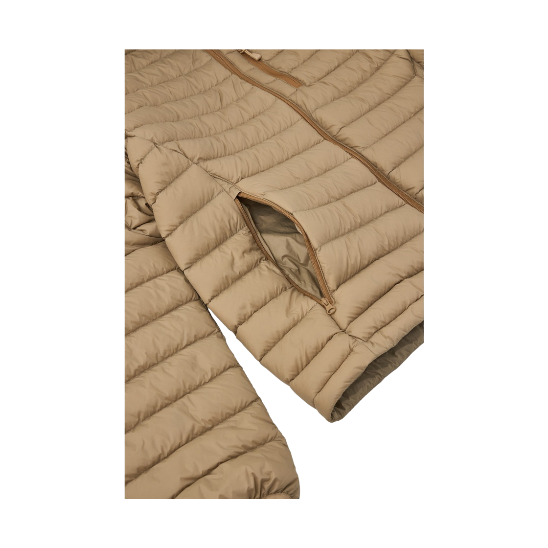 퀵실버 키네틱 덕다운 경량 다운 패딩 브라운(QUIKSILVER Kinetic Light Weight Duck Down Puffer Jacket Brown) - 5